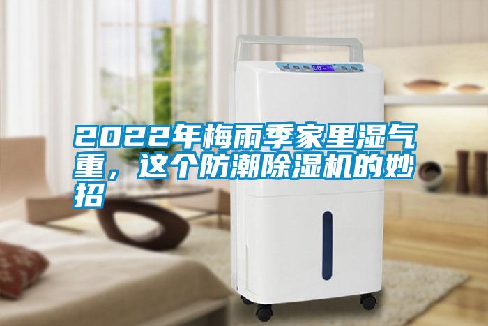 2022年梅雨季家里濕氣重，這個防潮除濕機的妙招