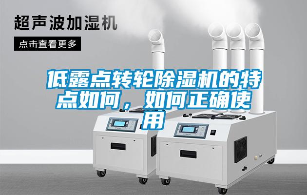 低露點(diǎn)轉(zhuǎn)輪除濕機(jī)的特點(diǎn)如何，如何正確使用