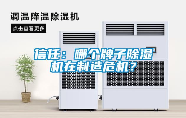 信任：哪個(gè)牌子除濕機(jī)在制造危機(jī)？