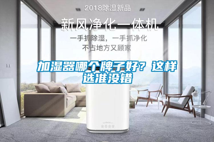 加濕器哪個(gè)牌子好？這樣選準(zhǔn)沒錯(cuò)