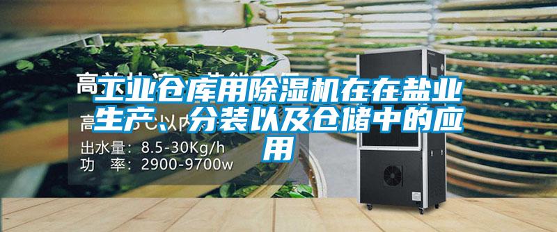 工業倉庫用除濕機在在鹽業生產、分裝以及倉儲中的應用