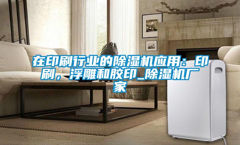 在印刷行業(yè)的除濕機應(yīng)用：印刷，浮雕和膠印_除濕機廠家