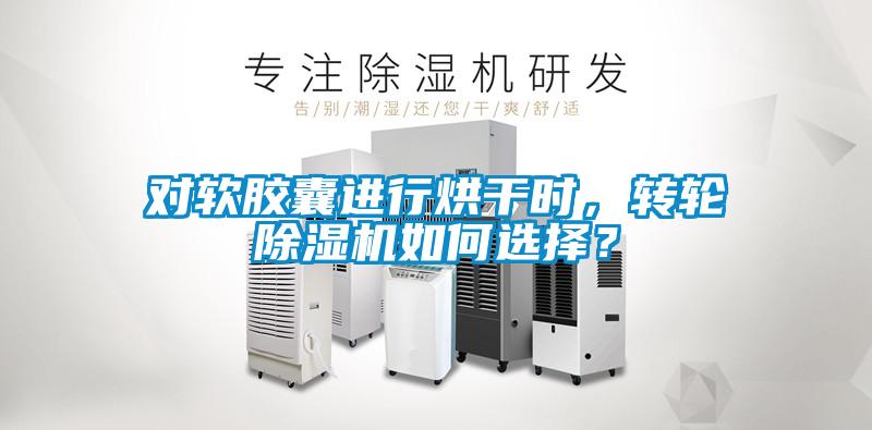 對軟膠囊進(jìn)行烘干時(shí)，轉(zhuǎn)輪除濕機(jī)如何選擇？