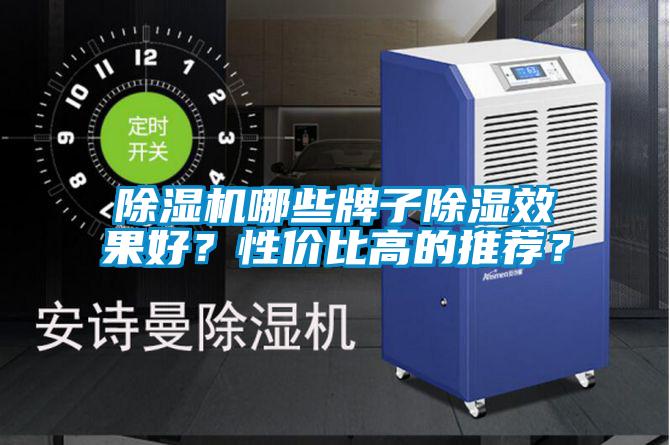 除濕機哪些牌子除濕效果好？性價比高的推薦？