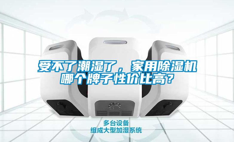 受不了潮濕了，家用除濕機哪個牌子性價比高？