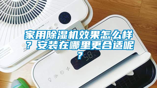 家用除濕機效果怎么樣？安裝在哪里更合適呢？