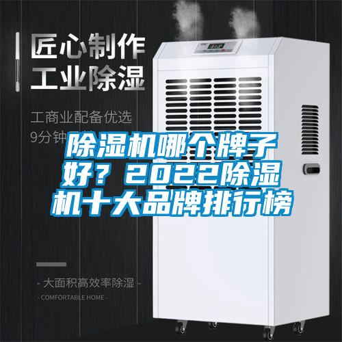 除濕機哪個牌子好？2022除濕機十大品牌排行榜