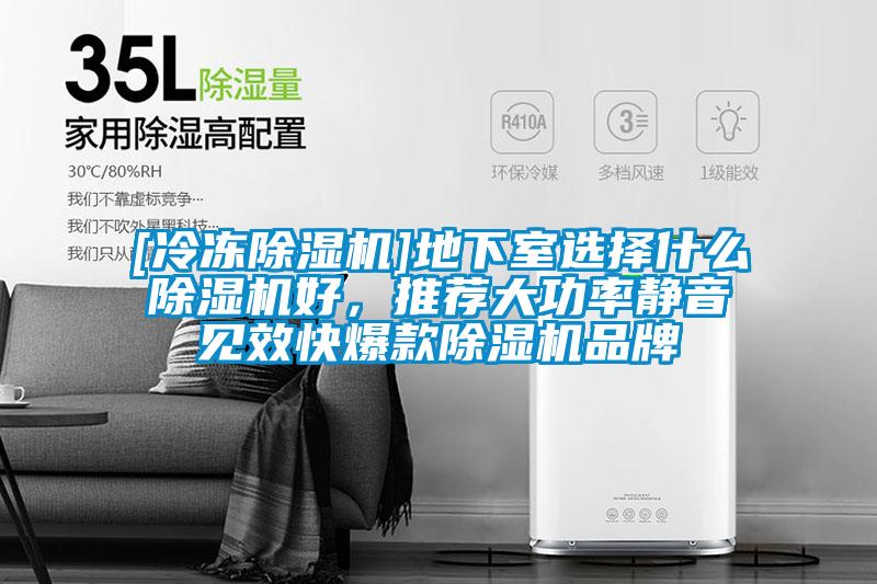 [冷凍除濕機]地下室選擇什么除濕機好，推薦大功率靜音見效快爆款除濕機品牌