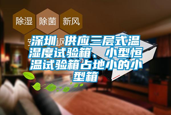 深圳 供應(yīng)三層式溫濕度試驗(yàn)箱、小型恒溫試驗(yàn)箱占地小的小型箱