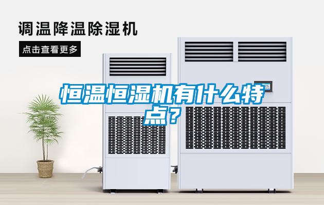 恒溫恒濕機有什么特點？
