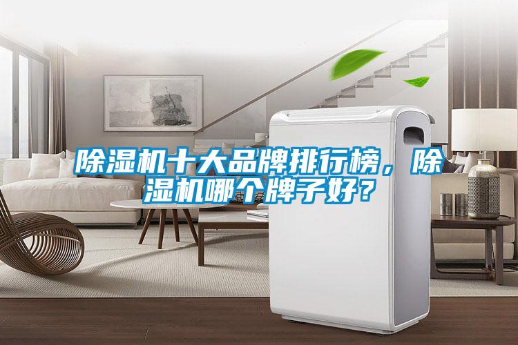 除濕機十大品牌排行榜，除濕機哪個牌子好？