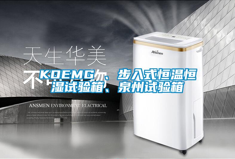 KOEMG 、步入式恒溫恒濕試驗箱、泉州試驗箱