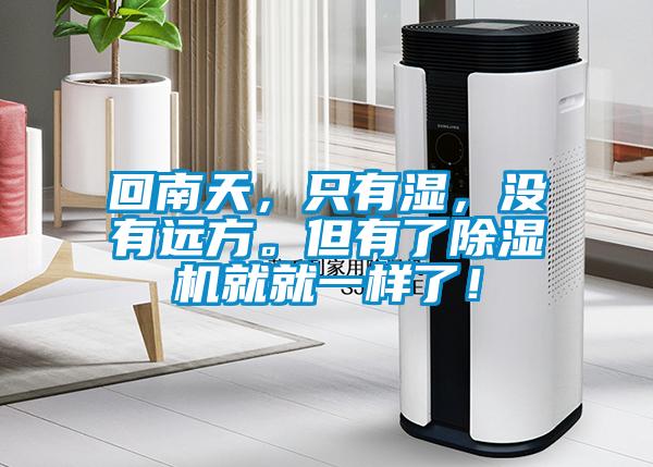 回南天，只有濕，沒(méi)有遠(yuǎn)方。但有了除濕機(jī)就就一樣了！