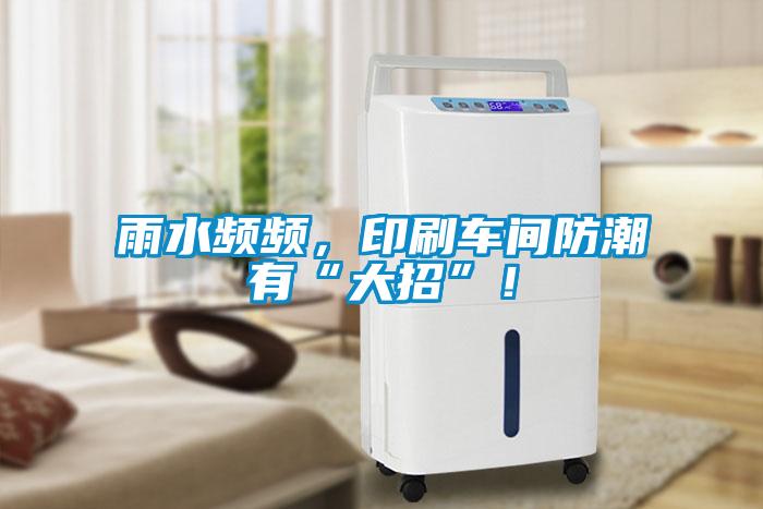 雨水頻頻，印刷車間防潮有“大招”！
