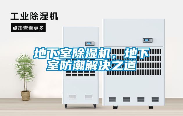 地下室除濕機，地下室防潮解決之道