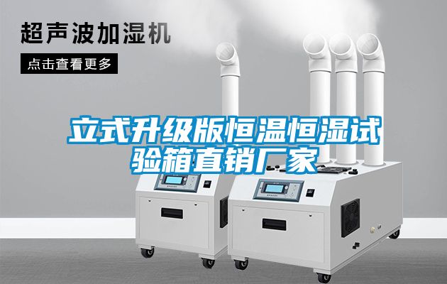立式升級版恒溫恒濕試驗(yàn)箱直銷廠家