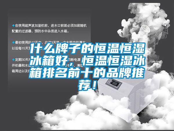 什么牌子的恒溫恒濕冰箱好，恒溫恒濕冰箱排名前十的品牌推薦！