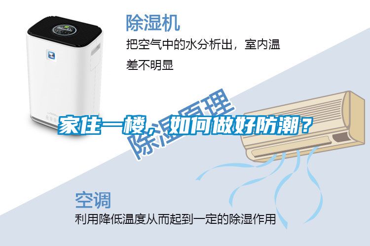 家住一樓，如何做好防潮？